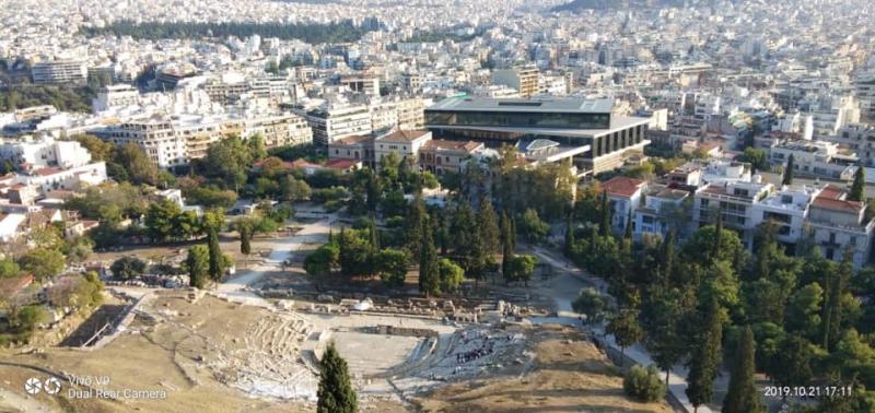 View of Athens from Acropolis